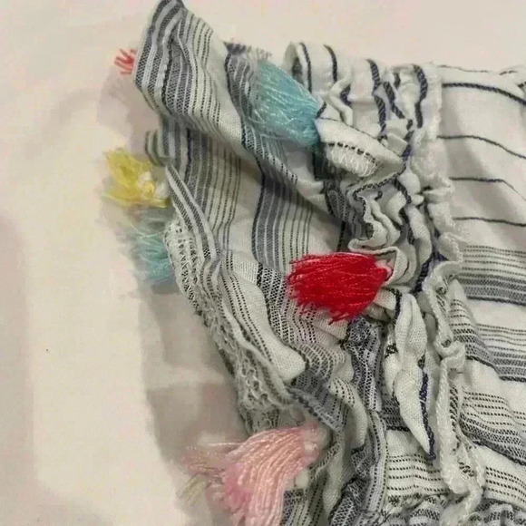 Tommy Hilfiger Girls Size 6 Dress Blue White - Picture 3 of 6